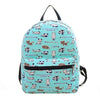 Xiniu Women Backpacks Canvas Printing Girl Travel Small Backpacks Teenager School Backpack Rucksack Bolsas mochilas coleg - Happy Feet