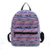 Xiniu Women Backpacks Canvas Printing Girl Travel Small Backpacks Teenager School Backpack Rucksack Bolsas mochilas coleg - Happy Feet