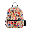 Xiniu Women Backpacks Canvas Printing Girl Travel Small Backpacks Teenager School Backpack Rucksack Bolsas mochilas coleg - Happy Feet