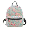 Xiniu Women Backpacks Canvas Printing Girl Travel Small Backpacks Teenager School Backpack Rucksack Bolsas mochilas coleg - Happy Feet